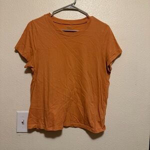 Madewell Burnt Orange Short Sleeve Tee